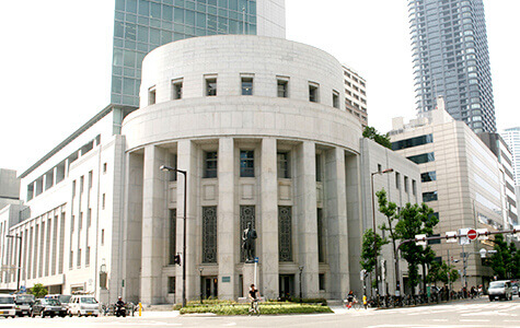 大阪証券取引所の写真